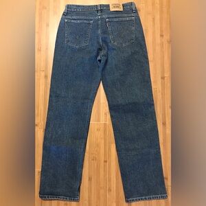 Levi and Strauss Original Riveted Straight Leg Jeans